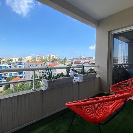 T3 Climatise Villa Juana Avec Parking Et Proche Plage Antibes Extérieur photo